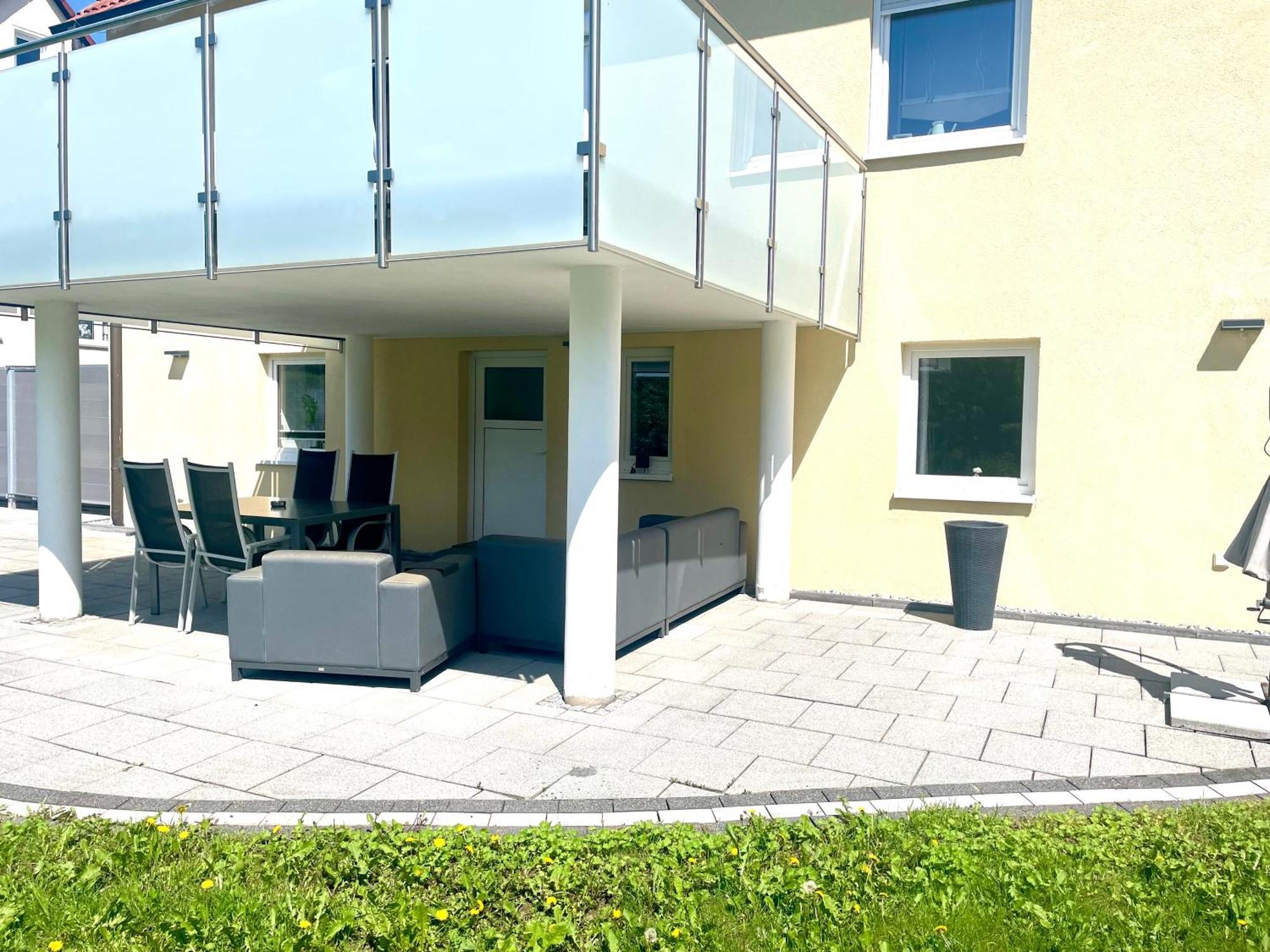 Stilvolles Designappartment Mit Terasse & Garten Im Idylischem * Bindlach