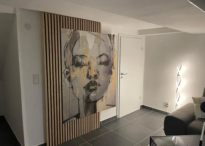 Stilvolles Designappartment Mit Terasse & Garten Im Idylischem Bindlach